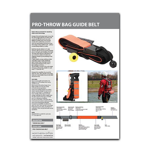 Pro Throw Guide Belt